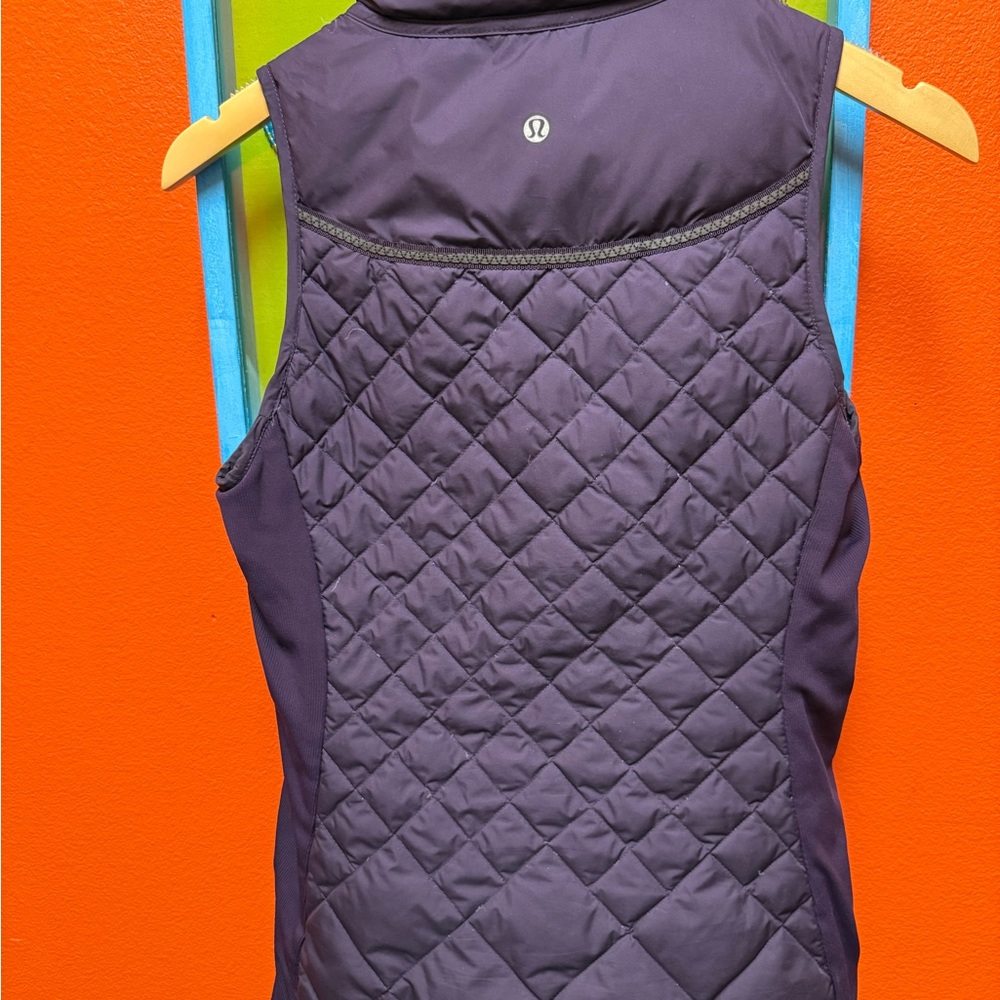 Lululemon Deep Purple Quilted Vest